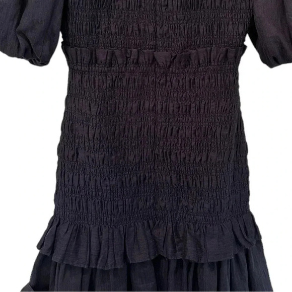 Acler Edna Linen-Blend Mini Dress sz 4 - Picture 12 of 16